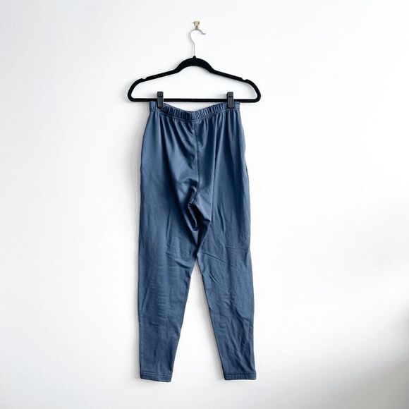 Lands' End Womens High Rise Thermal Lined Pull-On Sweatpants Gray Small - Picture 2 of 9